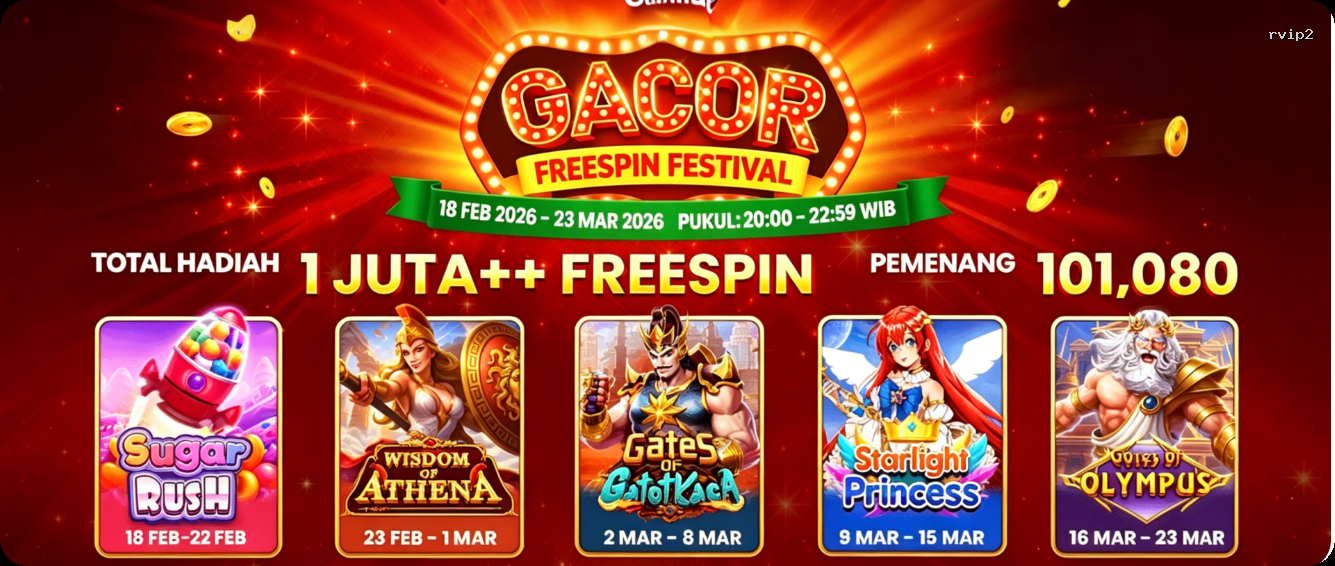 Login rvip2 Sekarang Bonus Melimpah
